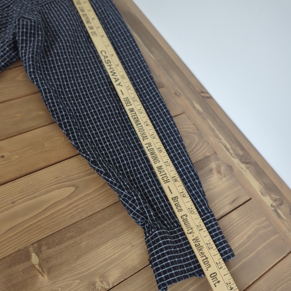 Bugatchi Uomo Men’s Black White Check Long Sleeve Button Down Shirt L - Picture 8 of 11